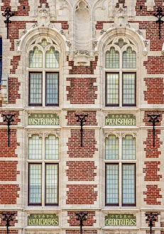 Bruxelles Prints: La Pharmacie Anglaise, detailed view, Brussels, Belgium