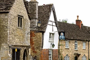 Images Dated 9th May 2023: Lacock, a quintessential English village dated from the 13th century, used as a location in the TV