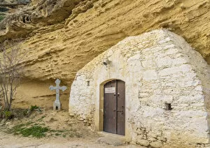 Our lady of Agios Sozomenos Church, located in a cave at Agios Sozomenos