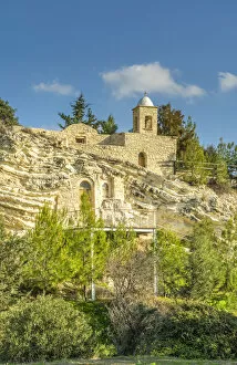 Images Dated 8th July 2021: Our lady of eleoisa or Panagia Eleoisa church in Kellia, Larnaca District, Cyprus