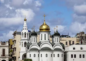 Orthodox Church Prints: Our Lady of Kazan Orthodox Cathedral, La Habana Vieja, Havana, La Habana Province, Cuba