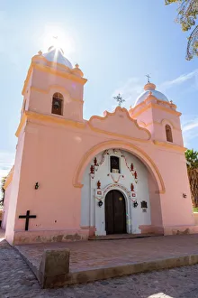 Salta Province Prints: Our Lady of Mount Carmel Church, Seclantas, Salta, Argentina