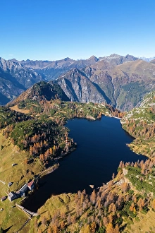 Larix Prints: Lago Marcio in autumn. Branzi, Val Brembana