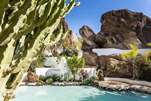 Lagomar house museum, Lanzarote, Canary Islands. details