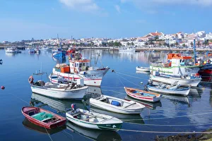 Lagos harbour and town, Lagos, Algarve, Portugal