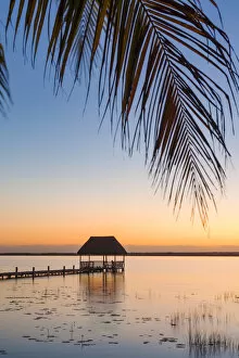 Images Dated 19th January 2016: Laguna Bacalar, Quintana Roo, Mexico