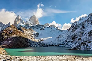 El Chalten Prints: Laguna de los Tres, Fitz Roy, El Chalten, Santa Cruz, Argentina