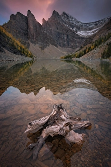 Alberta Prints: Lake Agnes, Banff National Park, Alberta, Canada