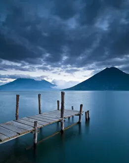 Images Dated 31st March 2021: Lake Atitlan, Western Highlands, Guatemala, Central America