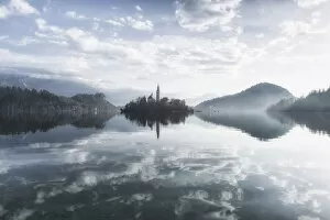 Images Dated 21st December 2020: Lake Bled, Slovenia