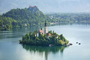 Images Dated 12th May 2021: Lake Bled, Slovenia