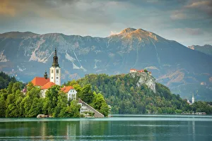 Images Dated 9th August 2022: Lake Bled, Upper Carniola region, Slovenia