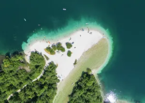 Images Dated 9th August 2022: Lake Bohinj, Upper Carniola region, Slovenia
