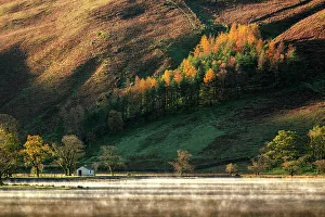 Lake Buttermere at dawn, Lake District, Cumbria, England, UK