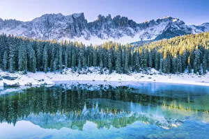 Lake Carezza, Dolomites, South Tyrol, Italy