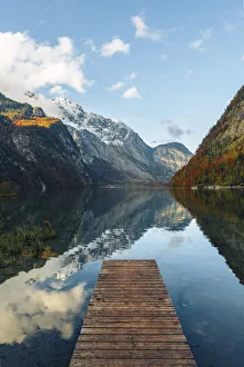 Lake Konigsee, Berchtesgaden National Park, Berchtesgadener Land, Bavaria, Germany