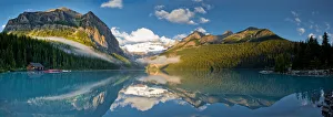 Lake Louise Reflections, Banff National Park, Alberta, Canada