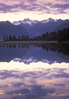 Southern Alps Prints: Lake Matheson, Mt