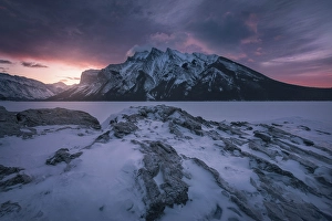 Lake Minnewanka Prints: Lake Minnewanka, Banff National Park, Alberta, Canada