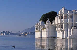 The Lake Palace Hotel appears to float on Lake Pichola The Lake Palace Hotel appears to float on Lake Pichola