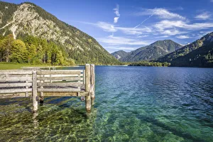 Lake Plansee near Reutte in Tirol, Tyrol, Austria