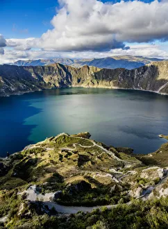 Lake Quilotoa, Cotopaxi Province, Ecuador
