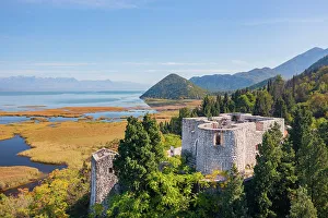 Lake Skadar Prints: Lake Skadar (Lake Shkodra), Montenegro