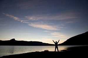 Overland Track Gallery: Lake St Clair at dawn