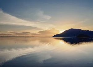 Lake Titicaca at sunrise, Puno, Peru