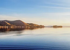 Lake Titicaca at sunrise, Puno, Peru