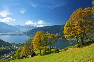 Images Dated 29th June 2011: Lake Zeller See, Thumersbach, Pinzgau in Salzburger Land, Austria