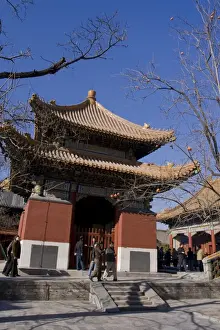 Peking Prints: Lama Temple (Largest Buddhist Temple outside Tibet)