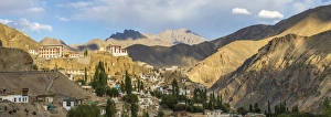 India Prints: Lamayuru village, Indus Valley, nr Leh, Ladakh, India