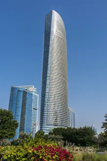 Western Asia Prints: The Landmark skyscraper, Abu Dhabi, United Arab Emirates