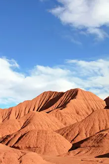 Mars Prints: Landscape of 'Los Colorados' in the Devil's Desert (Labirynth Desert)