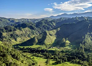 Landscape of Quindio River Valley, Salento, Quindio Department, Colombia