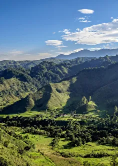 Landscape of Quindio River Valley, Salento, Quindio Department, Colombia