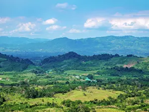 Chiapas Prints: Landscape seen from the road between Bethel Yochib and Tzinteel, Chiapas State, Mexico