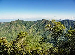 Landscape of Sierra Maestra, Granma Province, Cuba