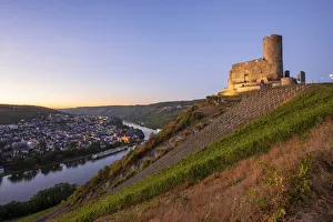 Landshut castle, Bernkastel-Kues, Mosel valley, Rhineland-Palatinate, Germany