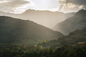 Unspoilt Prints: Langdale Valley, Lake District National Park, Cumbria, England, United Kingdom