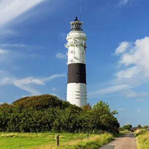 Wenningstedt Prints: Langer Christian lighthouse, Kampen, Sylt, Schleswig Holstein, Germany