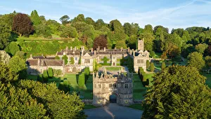 Lanhydrock House near Bodmin in Cornwall, England. Summer (August) 2023
