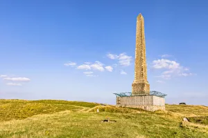 Quaint Prints: The Lansdowne Monument, Calne, Wiltshire, England, United Kingdom