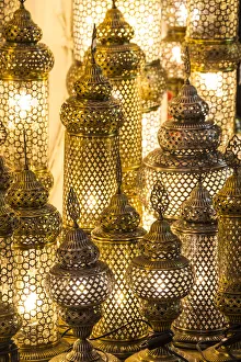 Lantern shop in the Grand Bazaar, Istanbul, Turkey