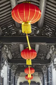 Images Dated 1st February 2013: Lanterns at Chen Clan Academy, Guangzhou, Guangdong, China
