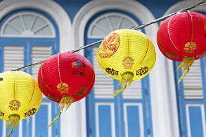 Chinatown Prints: Lanterns, Chinatown, Singapore