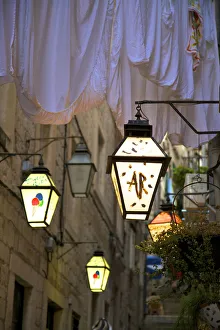 Lanterns, Dubrovnik, Dalmatia, Croatia