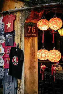 Lantern Prints: Lanterns, Hoi An, Quang Nam Province, Vietnam