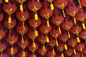 Lanterns Prints: Lanterns, Kek Lok Si Temple, Penang, Malaysia
